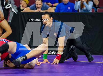 Thumbnail 2 in CIF State Boys Wrestling Championships (Second Round) photogallery.