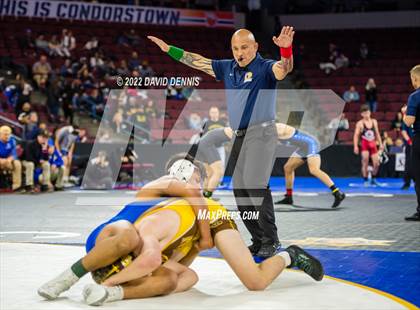 Thumbnail 2 in CIF State Boys Wrestling Championships (Second Round) photogallery.