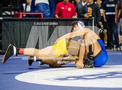 Thumbnail 1 in CIF State Boys Wrestling Championships (Second Round) photogallery.