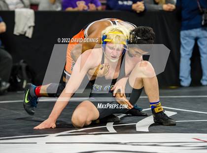 Thumbnail 3 in CIF State Boys Wrestling Championships (Second Round) photogallery.