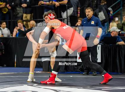 Thumbnail 3 in CIF State Boys Wrestling Championships (Second Round) photogallery.