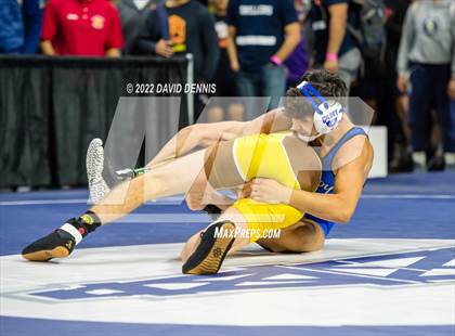 Thumbnail 3 in CIF State Boys Wrestling Championships (Second Round) photogallery.