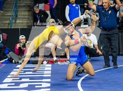Thumbnail 1 in CIF State Boys Wrestling Championships (Second Round) photogallery.