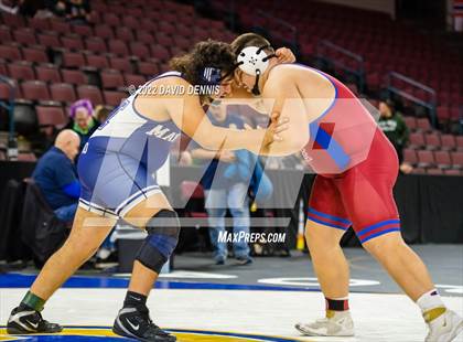 Thumbnail 3 in CIF State Boys Wrestling Championships (Second Round) photogallery.