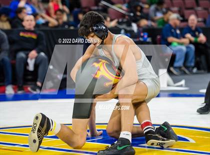 Thumbnail 2 in CIF State Boys Wrestling Championships (Second Round) photogallery.
