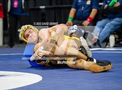Thumbnail 2 in CIF State Boys Wrestling Championships (Second Round) photogallery.