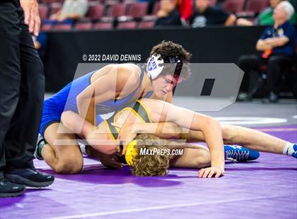 Thumbnail 1 in CIF State Boys Wrestling Championships (Second Round) photogallery.