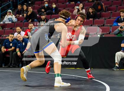 Thumbnail 2 in CIF State Boys Wrestling Championships (Second Round) photogallery.