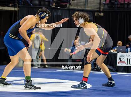 Thumbnail 2 in CIF State Boys Wrestling Championships (Second Round) photogallery.