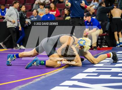 Thumbnail 3 in CIF State Boys Wrestling Championships (Second Round) photogallery.