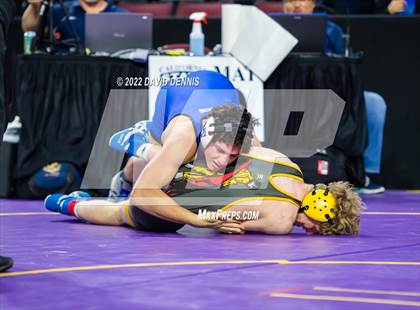 Thumbnail 1 in CIF State Boys Wrestling Championships (Second Round) photogallery.