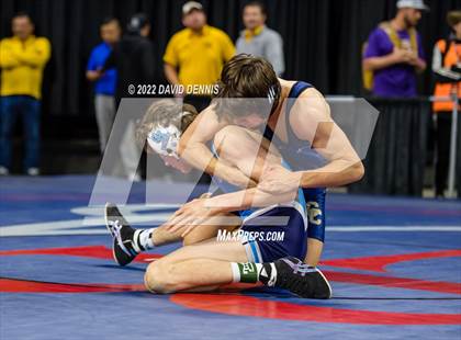 Thumbnail 3 in CIF State Boys Wrestling Championships (Second Round) photogallery.