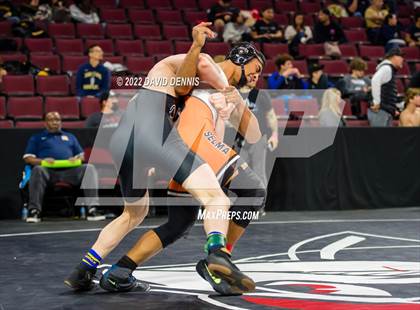 Thumbnail 2 in CIF State Boys Wrestling Championships (Second Round) photogallery.