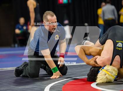 Thumbnail 3 in CIF State Boys Wrestling Championships (Second Round) photogallery.