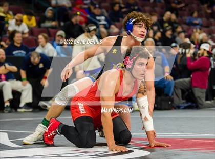 Thumbnail 3 in CIF State Boys Wrestling Championships (Second Round) photogallery.