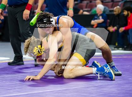 Thumbnail 2 in CIF State Boys Wrestling Championships (Second Round) photogallery.