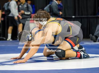 Thumbnail 3 in CIF State Boys Wrestling Championships (Second Round) photogallery.