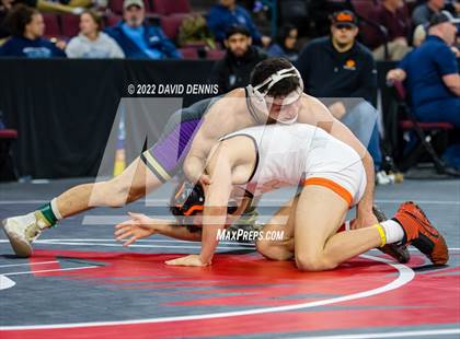 Thumbnail 2 in CIF State Boys Wrestling Championships (Second Round) photogallery.