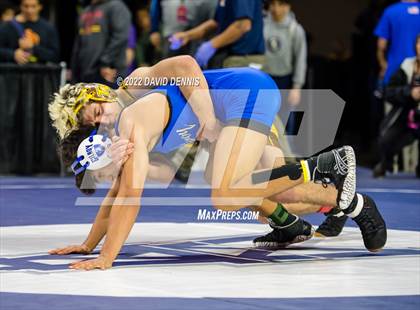 Thumbnail 2 in CIF State Boys Wrestling Championships (Second Round) photogallery.