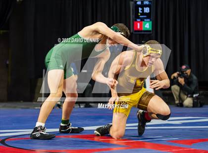 Thumbnail 2 in CIF State Boys Wrestling Championships (Second Round) photogallery.
