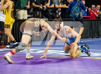 Thumbnail 2 in CIF State Boys Wrestling Championships (Second Round) photogallery.
