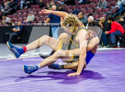 Thumbnail 2 in CIF State Boys Wrestling Championships (Second Round) photogallery.