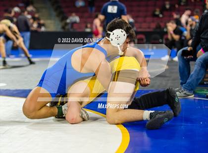 Thumbnail 3 in CIF State Boys Wrestling Championships (Second Round) photogallery.