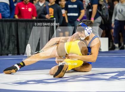 Thumbnail 2 in CIF State Boys Wrestling Championships (Second Round) photogallery.