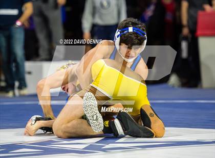 Thumbnail 2 in CIF State Boys Wrestling Championships (Second Round) photogallery.