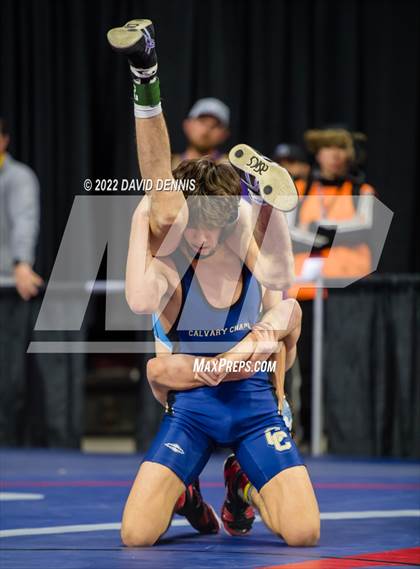 Thumbnail 2 in CIF State Boys Wrestling Championships (Second Round) photogallery.
