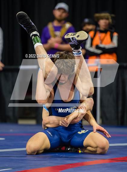 Thumbnail 1 in CIF State Boys Wrestling Championships (Second Round) photogallery.