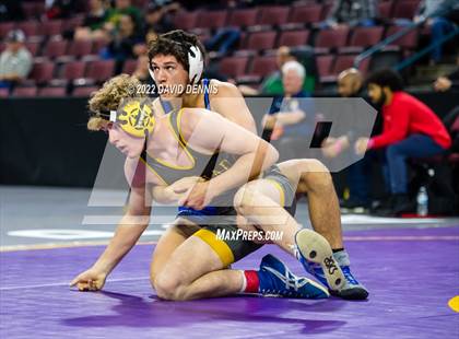 Thumbnail 2 in CIF State Boys Wrestling Championships (Second Round) photogallery.