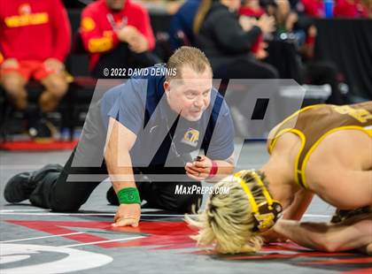 Thumbnail 1 in CIF State Boys Wrestling Championships (Second Round) photogallery.