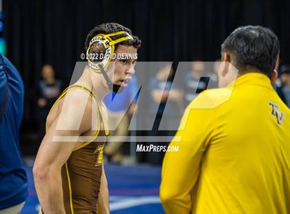 Thumbnail 2 in CIF State Boys Wrestling Championships (Second Round) photogallery.