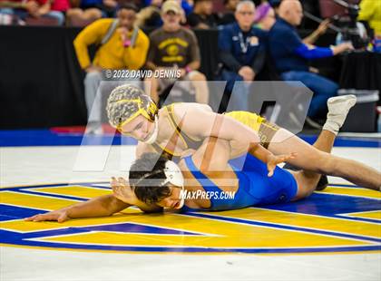 Thumbnail 1 in CIF State Boys Wrestling Championships (Second Round) photogallery.