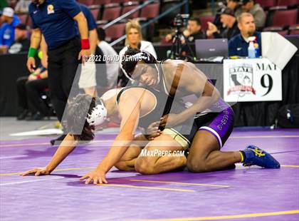 Thumbnail 3 in CIF State Boys Wrestling Championships (Second Round) photogallery.