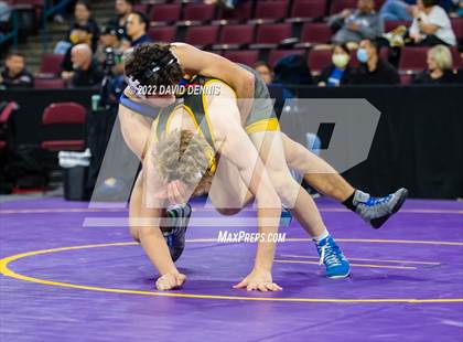 Thumbnail 2 in CIF State Boys Wrestling Championships (Second Round) photogallery.