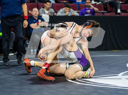 Thumbnail 1 in CIF State Boys Wrestling Championships (Second Round) photogallery.