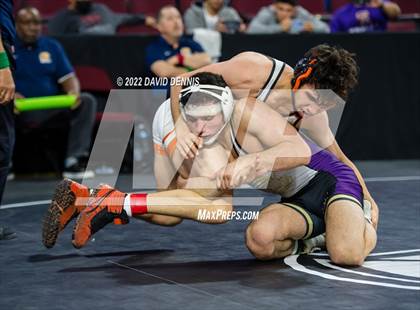 Thumbnail 2 in CIF State Boys Wrestling Championships (Second Round) photogallery.