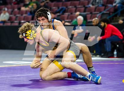 Thumbnail 1 in CIF State Boys Wrestling Championships (Second Round) photogallery.