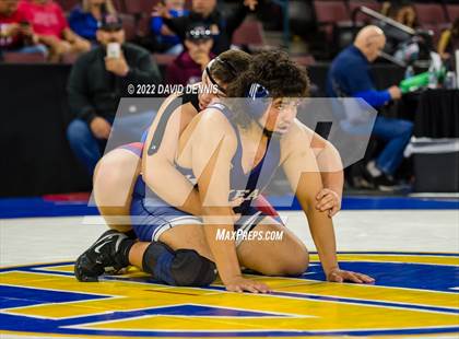 Thumbnail 1 in CIF State Boys Wrestling Championships (Second Round) photogallery.