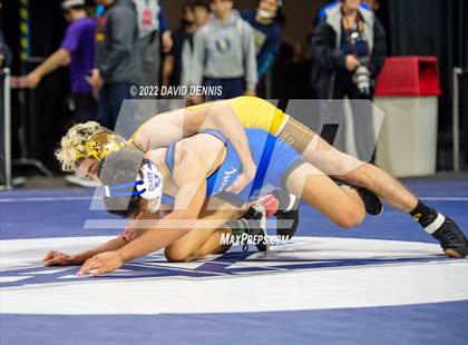 Thumbnail 2 in CIF State Boys Wrestling Championships (Second Round) photogallery.