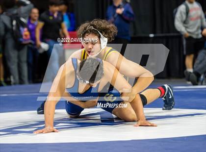 Thumbnail 1 in CIF State Boys Wrestling Championships (Second Round) photogallery.
