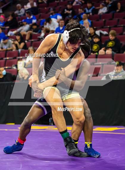 Thumbnail 1 in CIF State Boys Wrestling Championships (Second Round) photogallery.