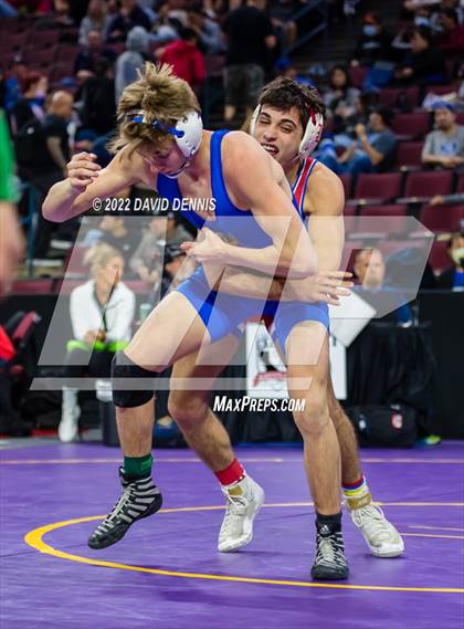 Thumbnail 1 in CIF State Boys Wrestling Championships (Second Round) photogallery.