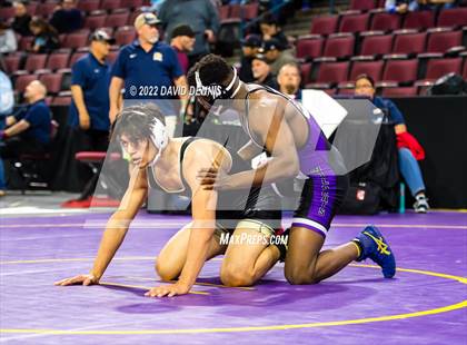 Thumbnail 2 in CIF State Boys Wrestling Championships (Second Round) photogallery.