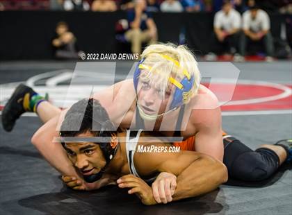 Thumbnail 2 in CIF State Boys Wrestling Championships (Second Round) photogallery.