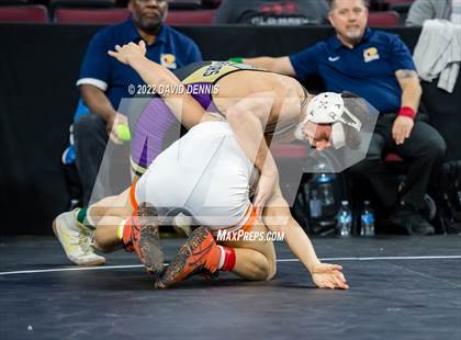 Thumbnail 2 in CIF State Boys Wrestling Championships (Second Round) photogallery.
