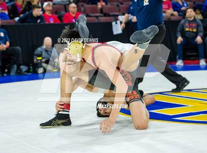 Thumbnail 3 in CIF State Boys Wrestling Championships (Second Round) photogallery.