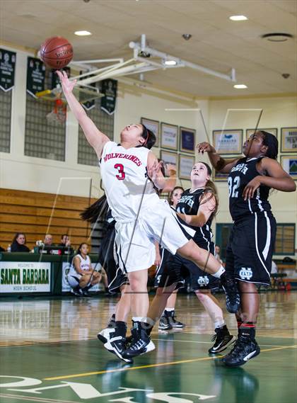 Thumbnail 1 in Harvard-Westlake vs Clovis North (Santa Barbara Tournament of Champions) photogallery.